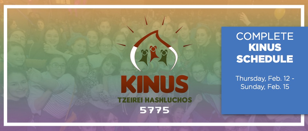 Kinus (KIDS) Itinerary and Schedule!